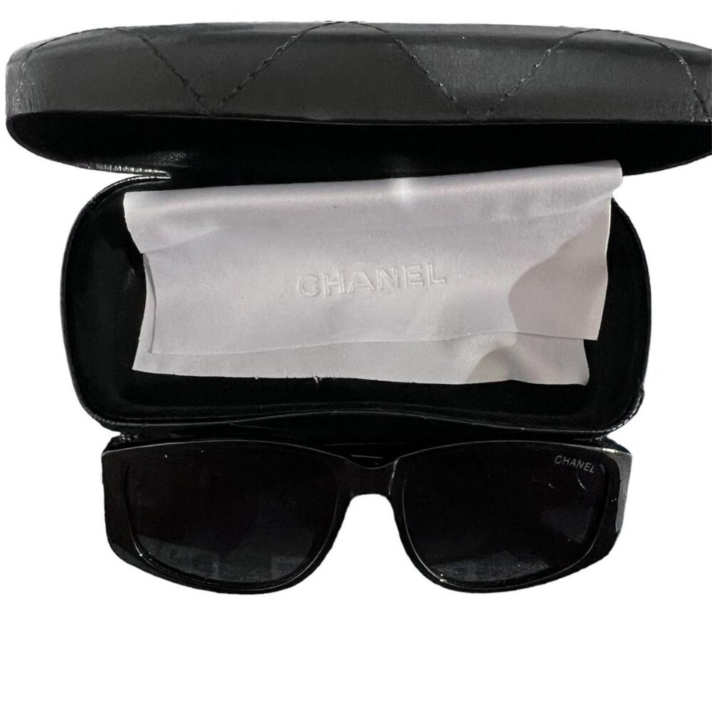 💥AUTHENTIC SUNGLASSES CHANEL 2615 60 17 - 147 BLACK/SILVER - Picture 12 of 12